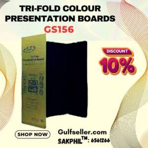 GS156 SAKPHIL Trifold Colour Presentation Boards For School Projects