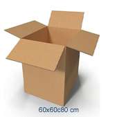 GS151 Valuxe X-Large 5 Pack Double Layer Cardboard Cartoon Boxes - 60 x 60 x 80 cm