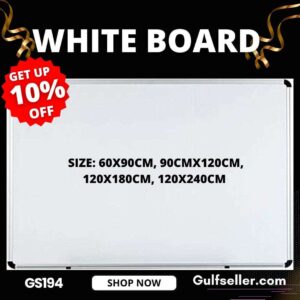 GS194 Best White Board 2025 | Size: 60x90cm, 90cmx120cm, 120x180cm, 120x240cm